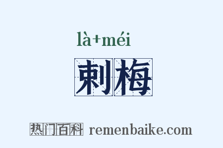 剌梅是什么意思的图片